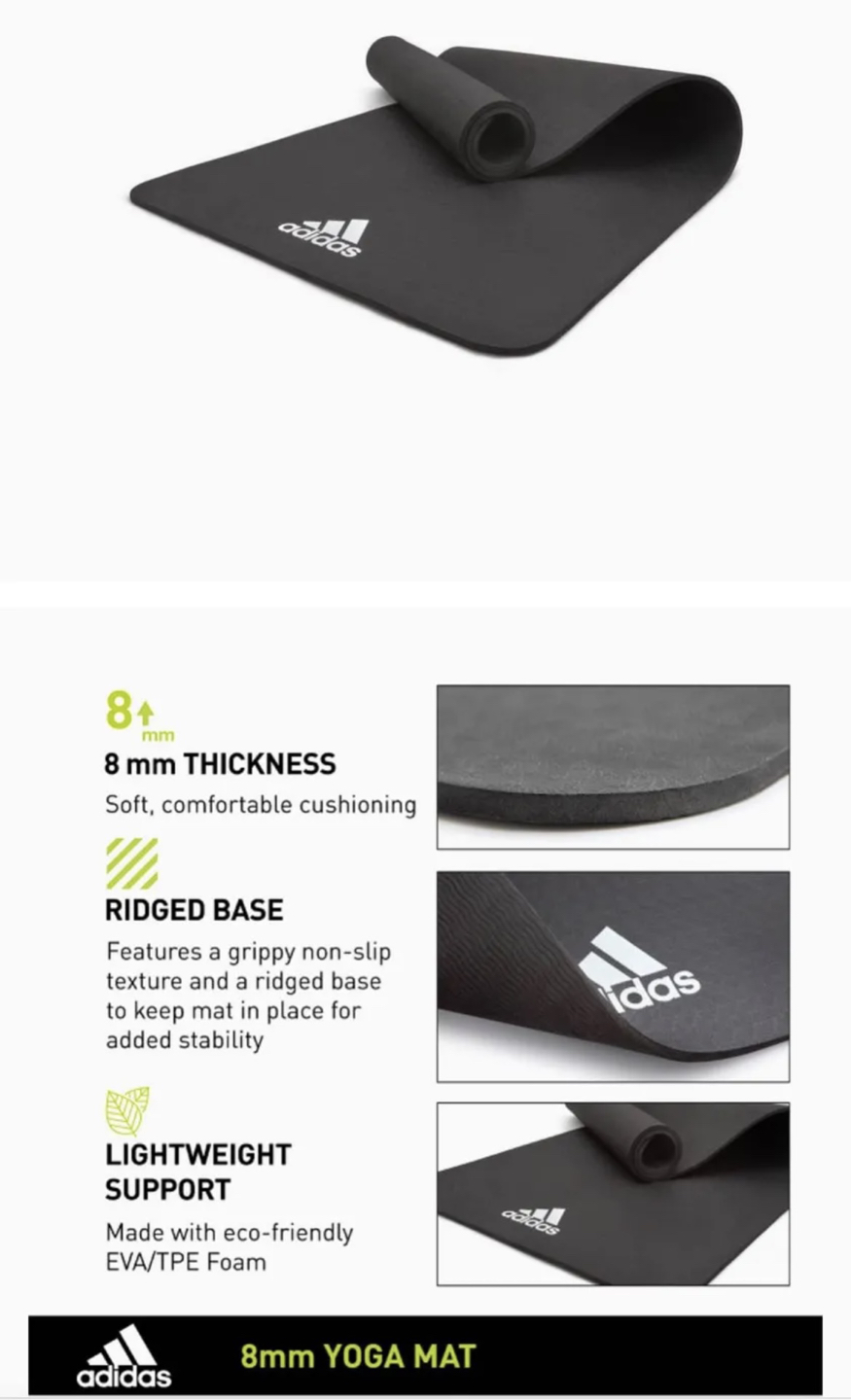 adidas Yoga Mat 8mm