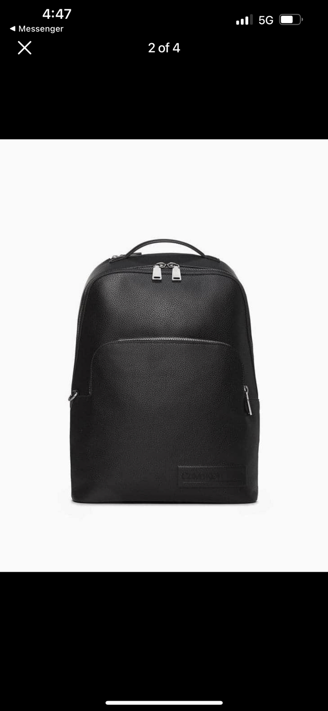 Calvin Klein Leather Backpack - photo 2