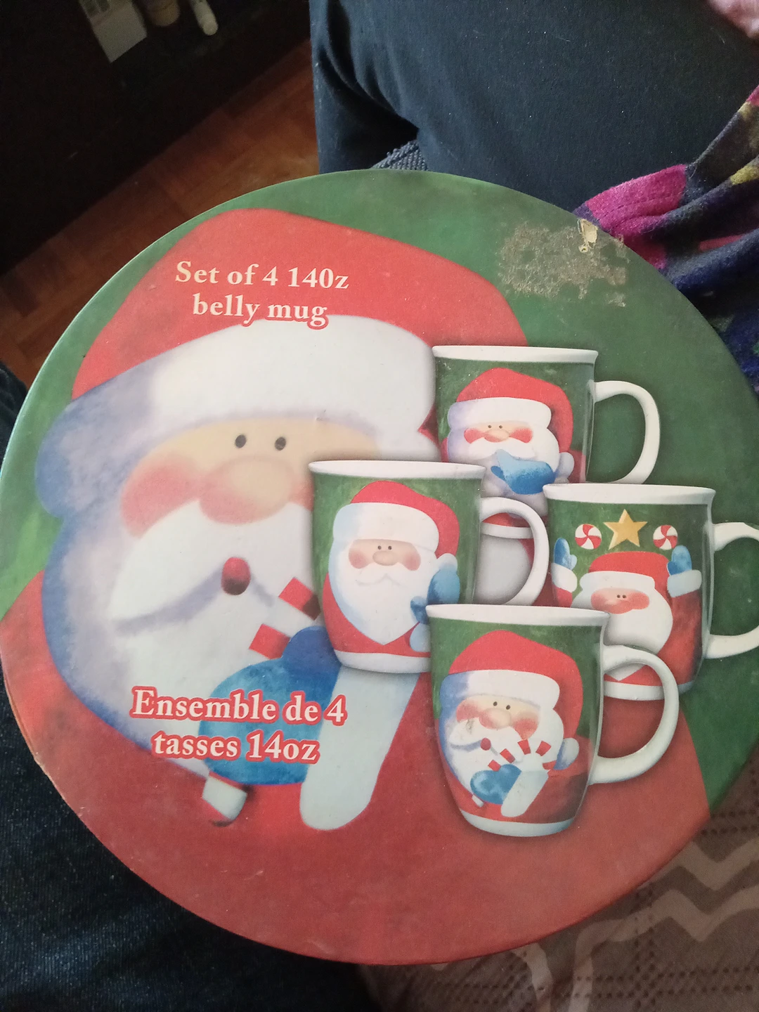 Unused Christmas Santa Cups/Mugs