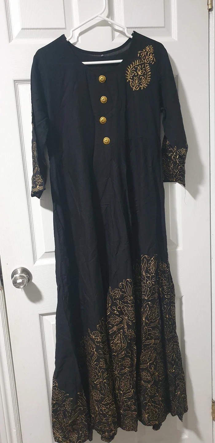 🏀Women's long kurta sz L brand new thumbnail
