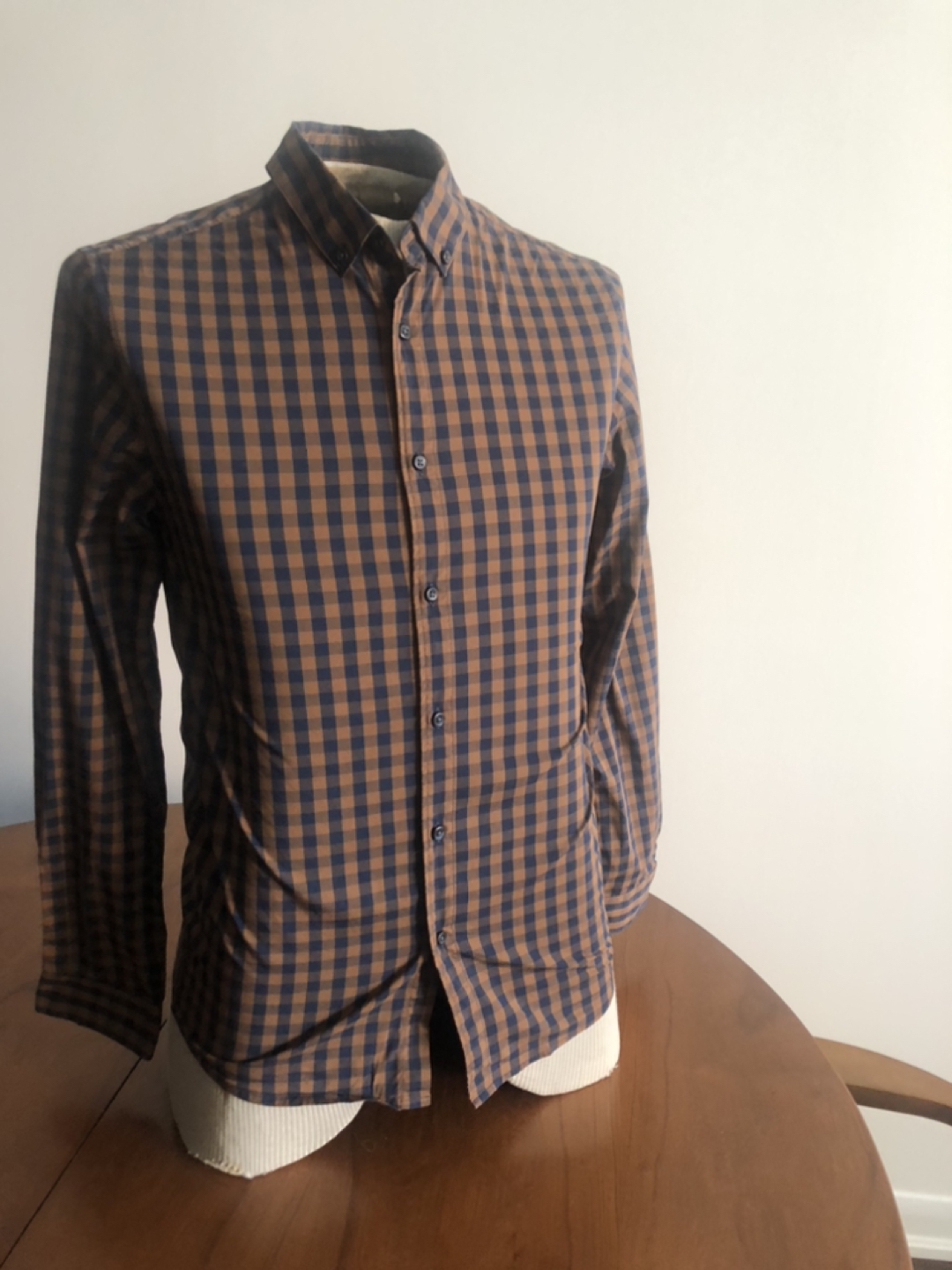 Men’s Check Button Up Long Sleeve image indicator(4)