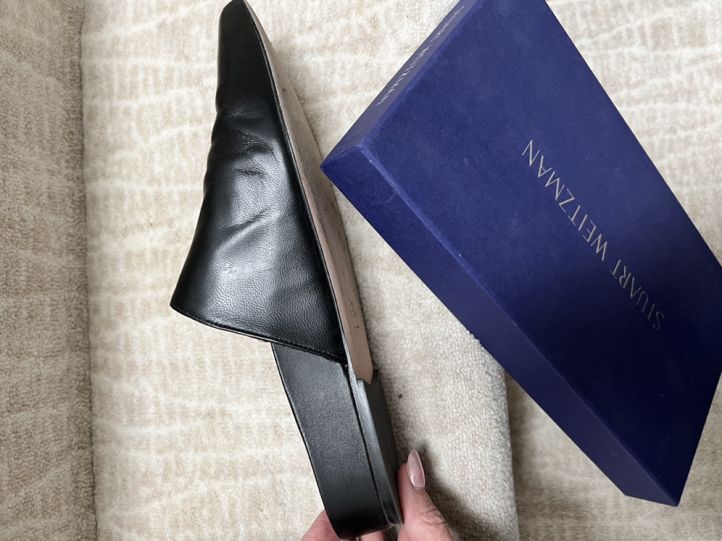 Stuart Weitzman slide mules size 8.5 thumbnail