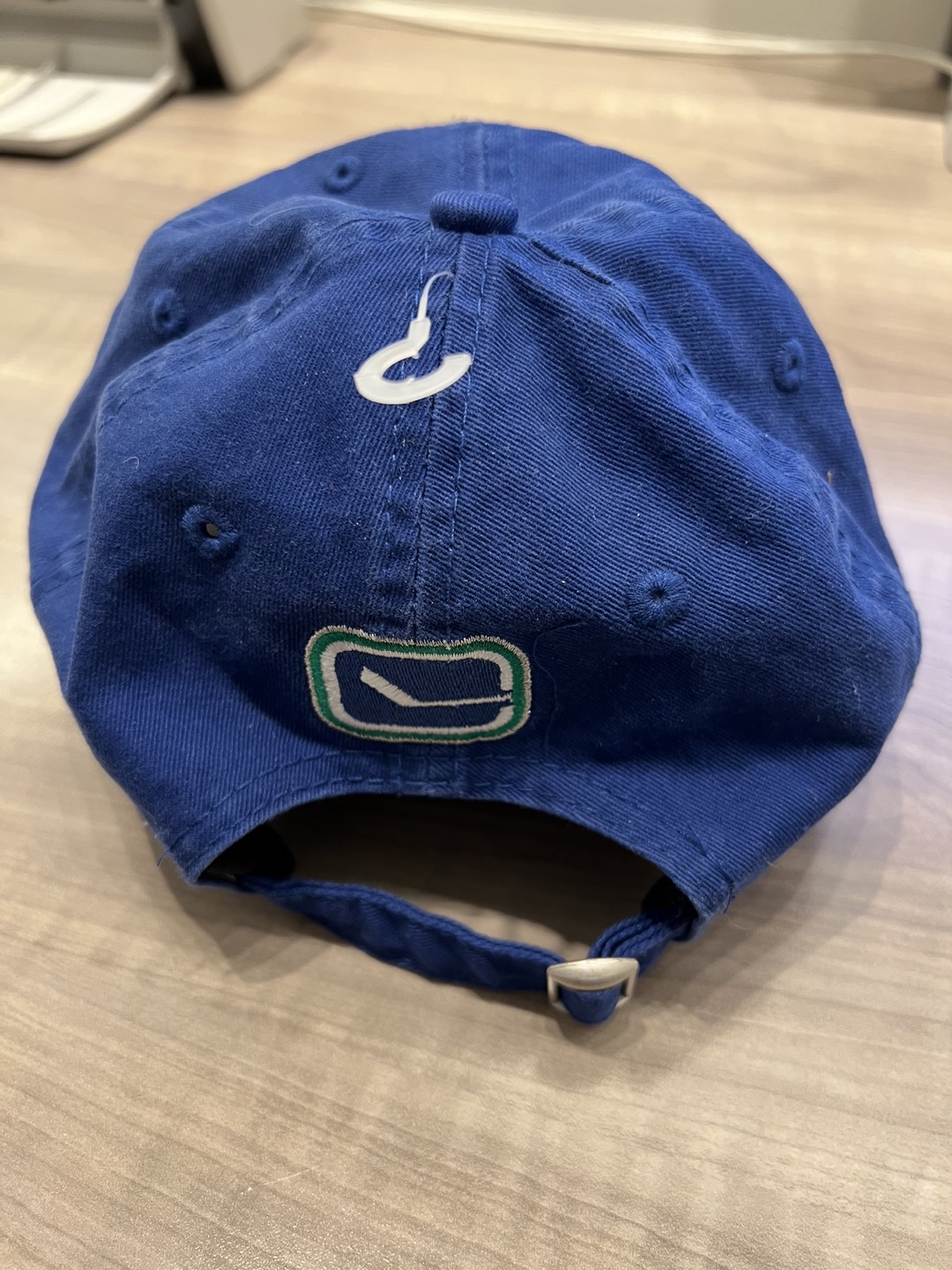 New Era Canucks Adjustable Hat Blue image indicator(2)