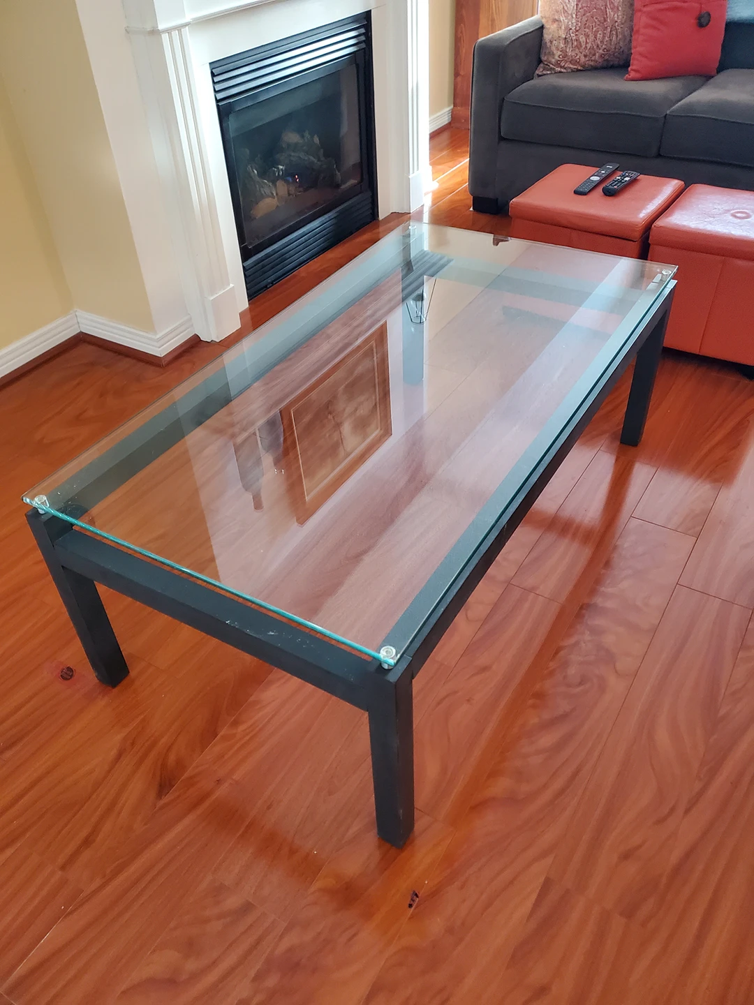 Glass coffee table - photo 2