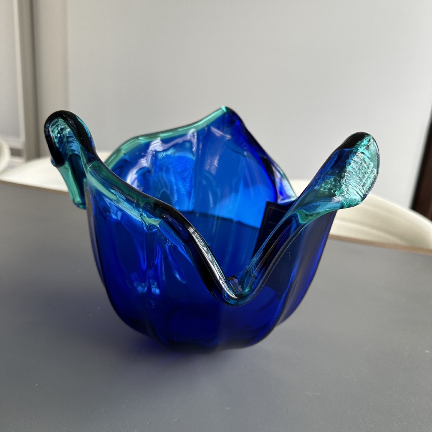 White Crystal Murano Handmade Artwork