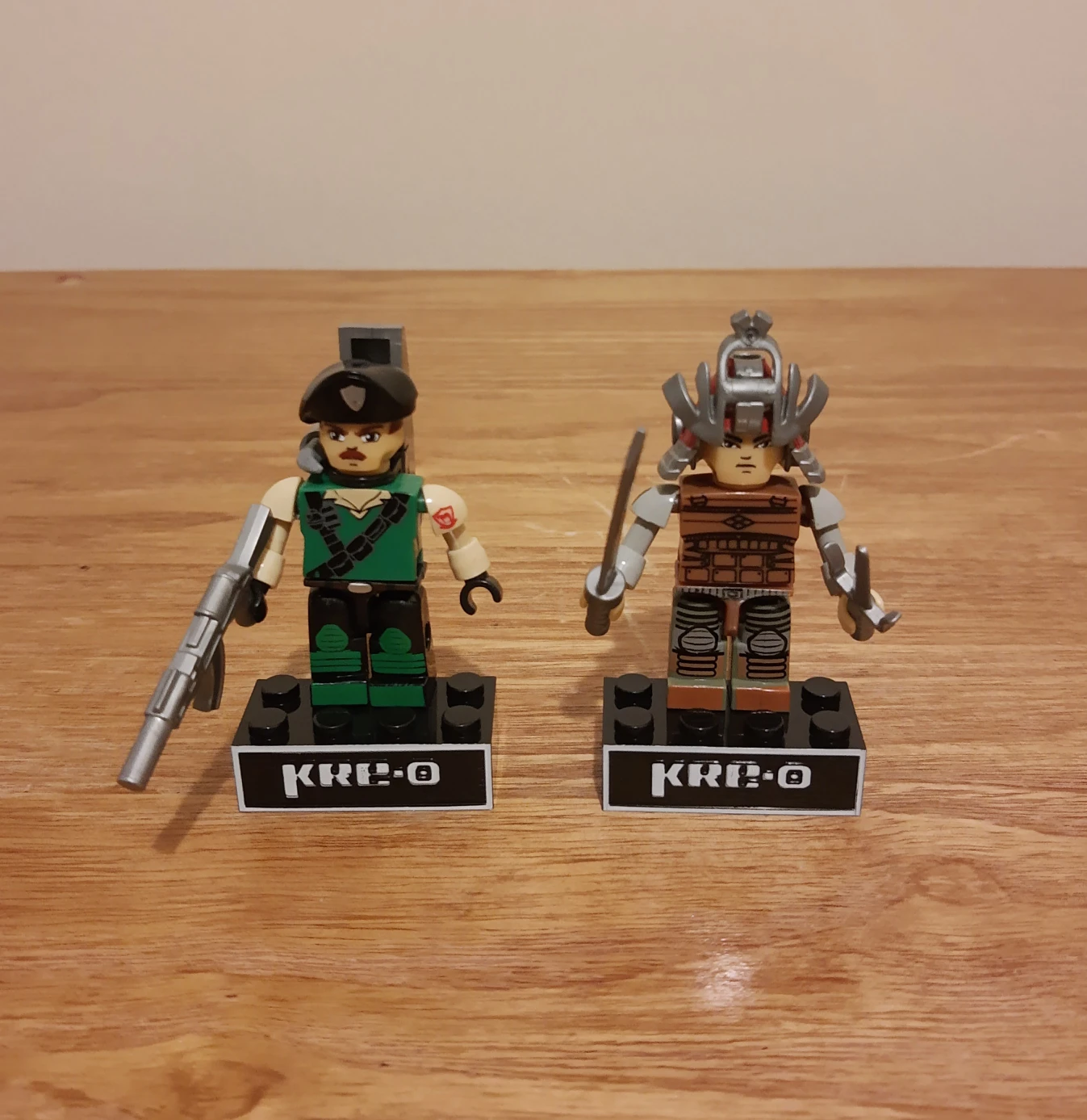 G.I.Joe KRE-O Dial Tone & Budo Action Figures 💸