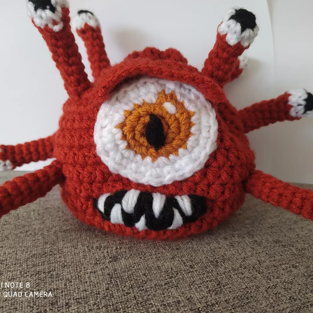Dice bag. Beholder. DnD dice bag. 🏀 thumbnail