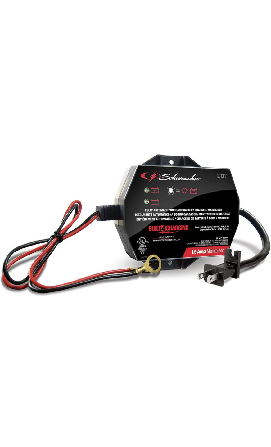 Schumacher- 1.5 A Fully automatic/Battery charger/Maintainer