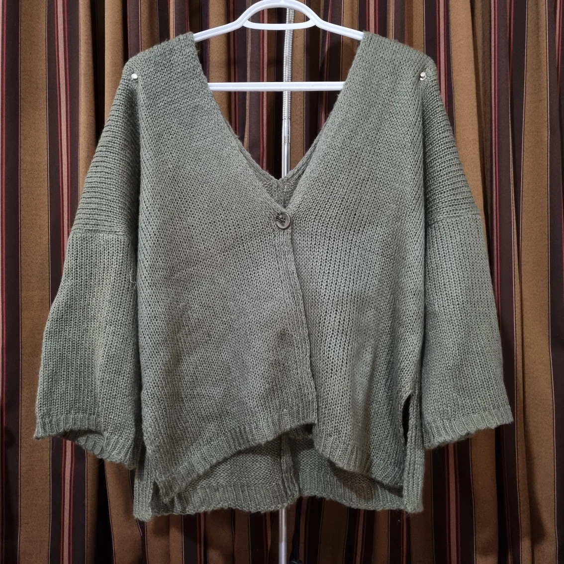 Oversized Knit Cardigan - photo 2
