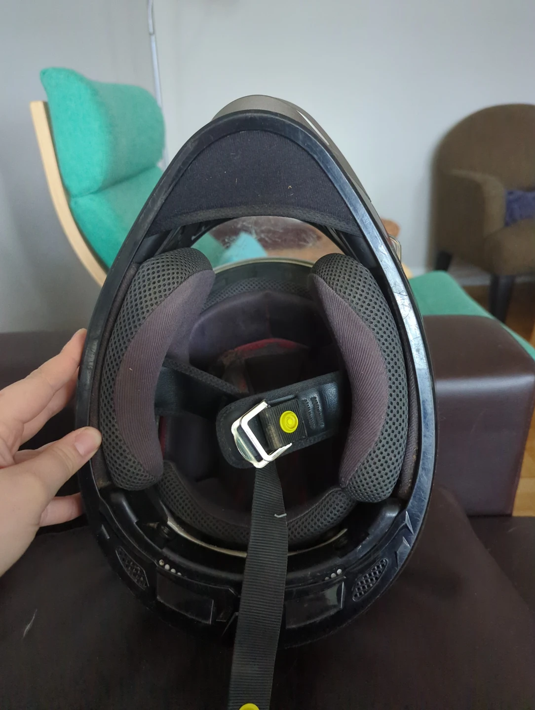 Motorcycle Helmet With Shield and Bag - photo 3