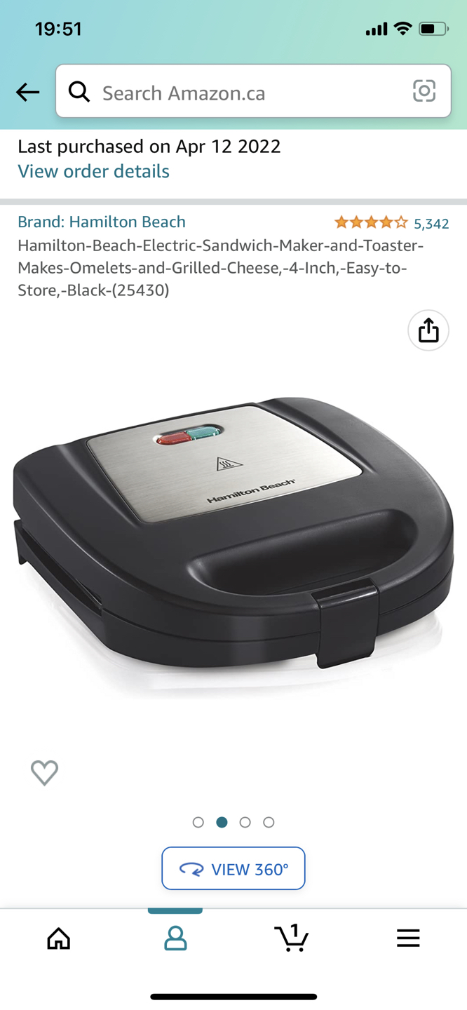 Hamilton sandwich maker💸 - photo 3