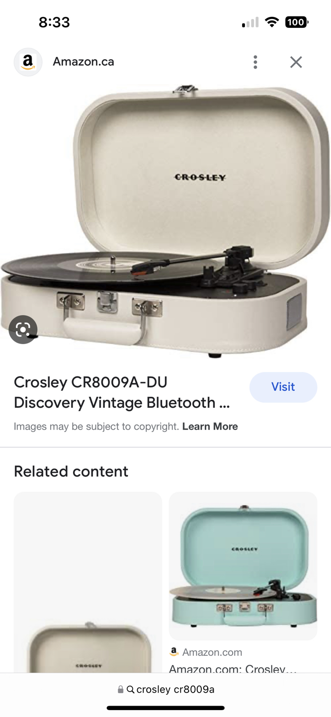 Brand New Crosley Turntable - photo 3