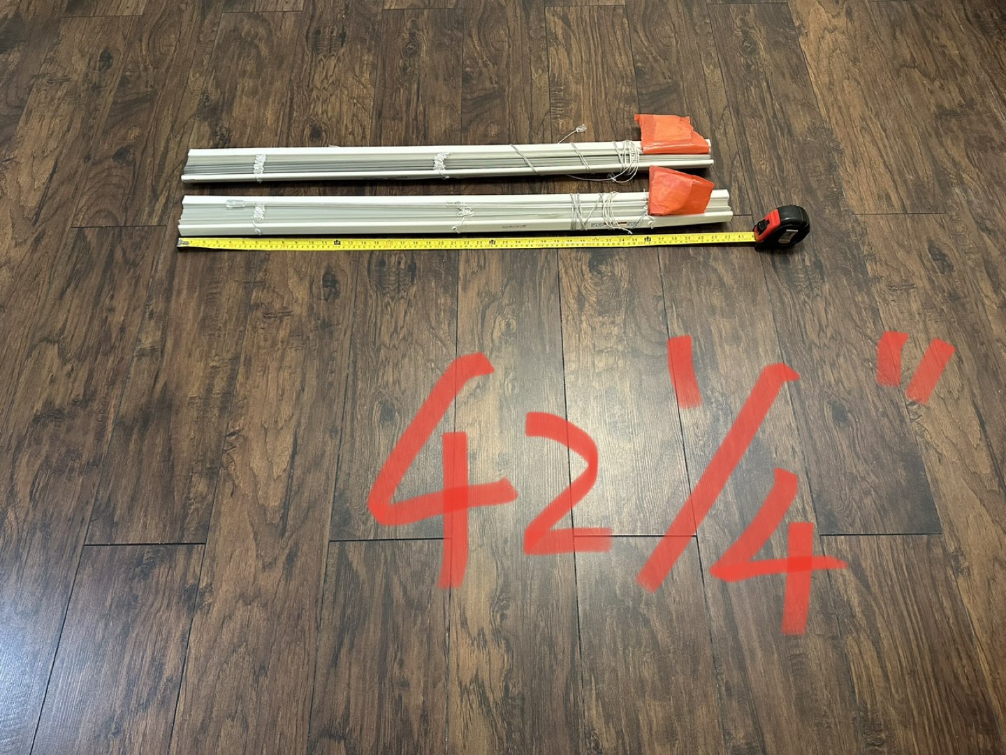 Two 42.25” Window Blinds #freecycle