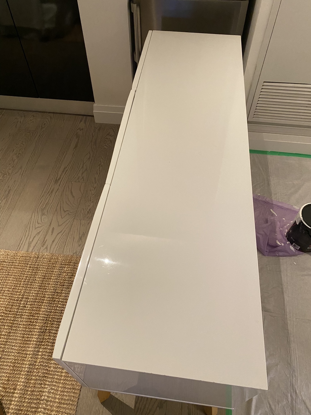 CB2 Credenza - White - photo 3