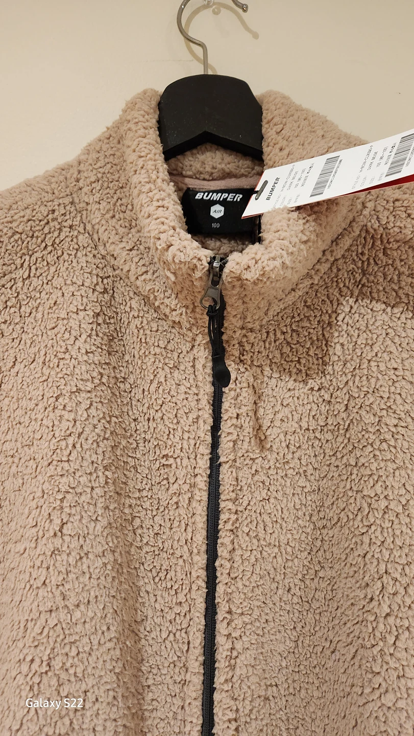 Very soft texture zip-up cardigan image indicator(4)