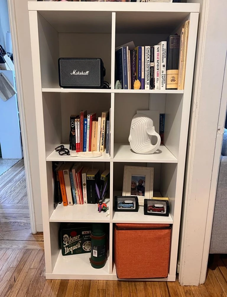 Kallax shelf unit, white, (77x147 cms)
