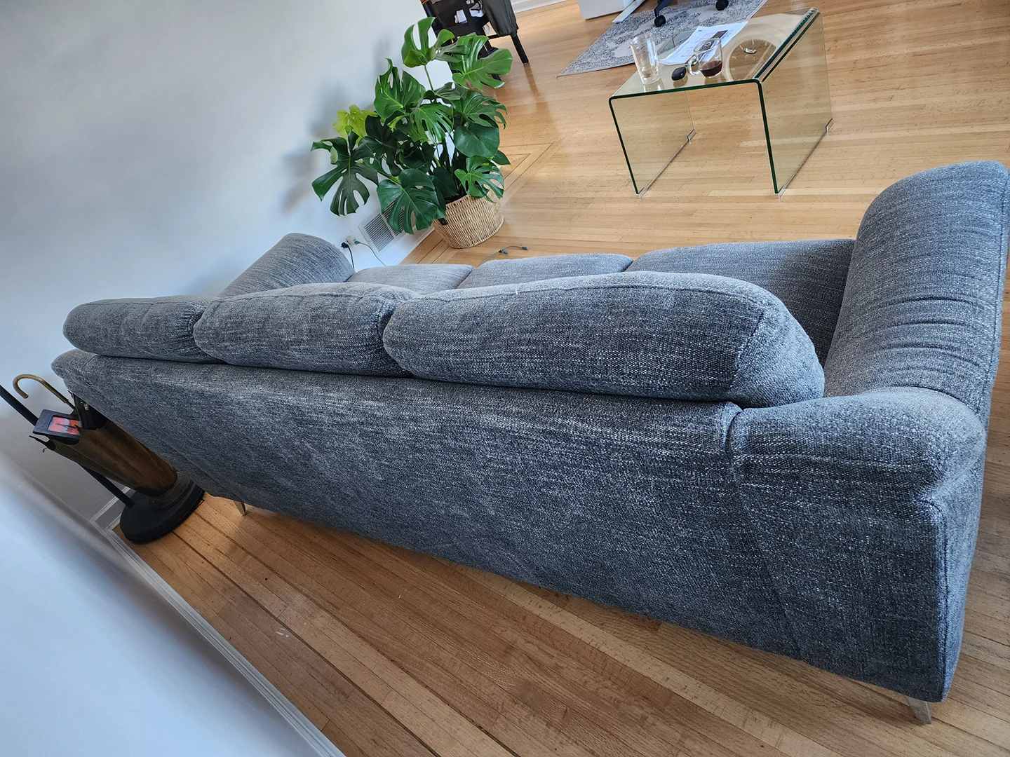 Fabric  3 person couch - photo 3