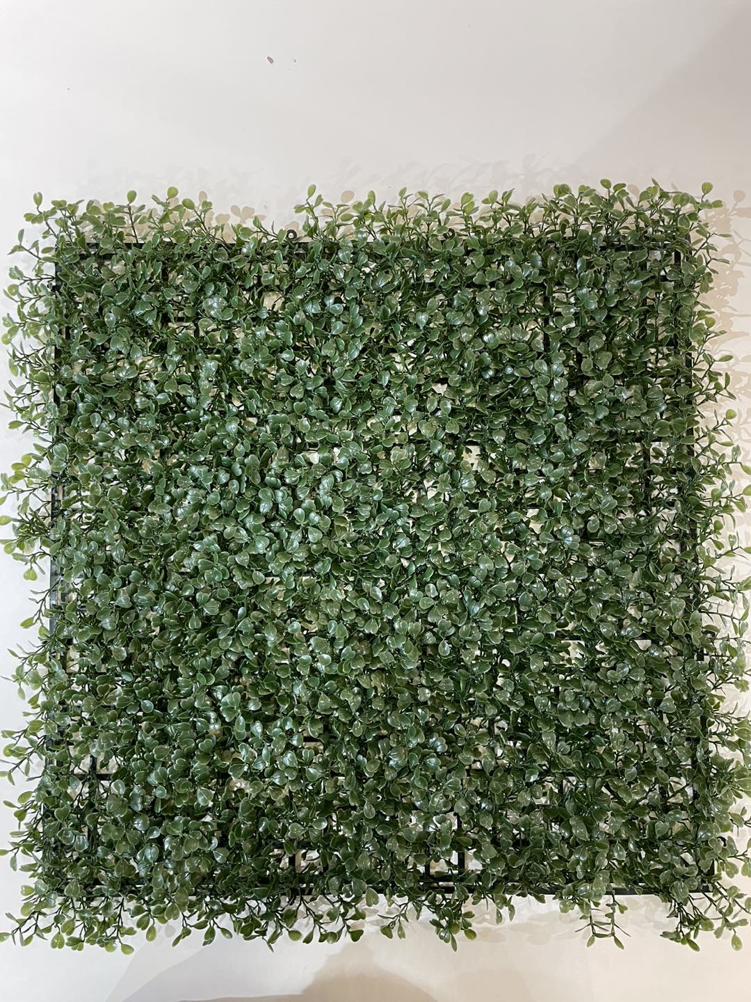Greenery panels for outdoors