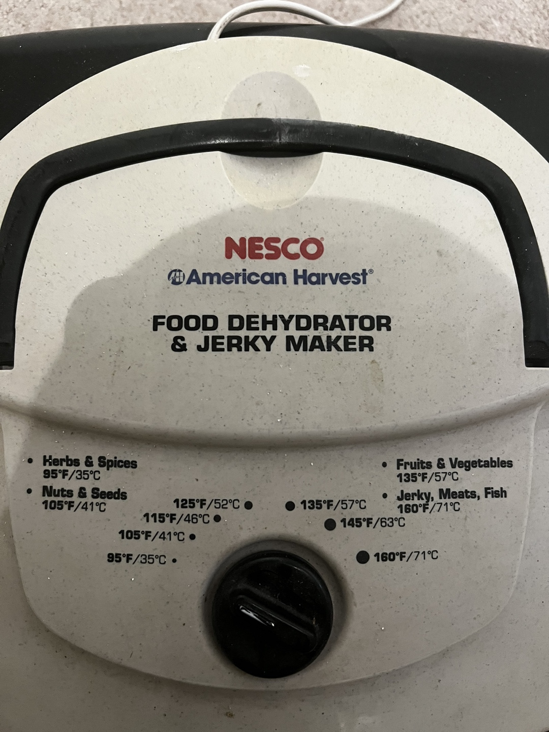 Nesco food dehydrator 🏀