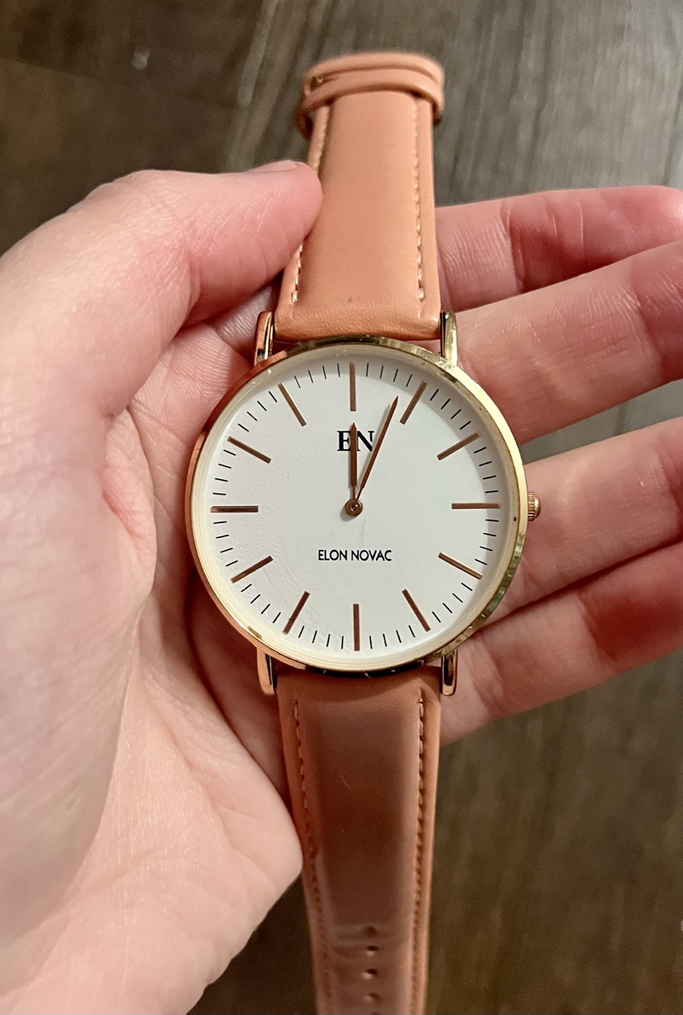 Elon Novak Rose Gold Watch thumbnail