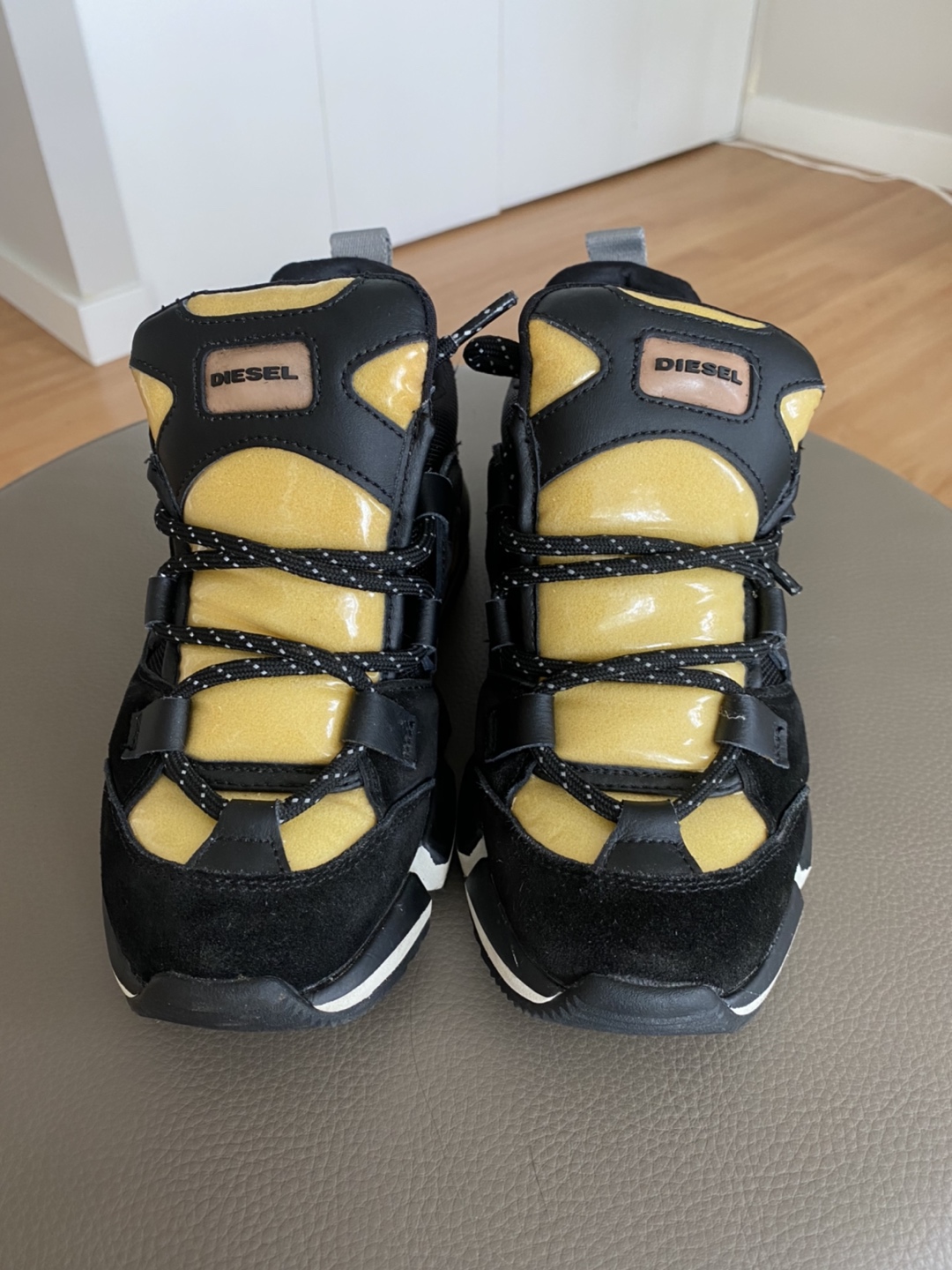 Diesel leather sneakers image indicator(2)