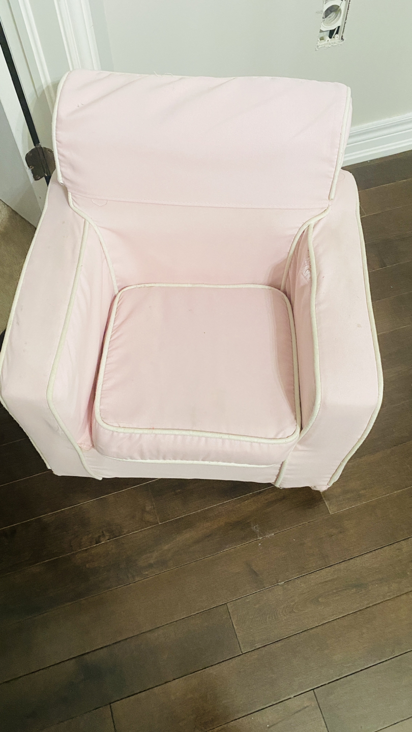 Kids sofa pink pottery barn - photo 2