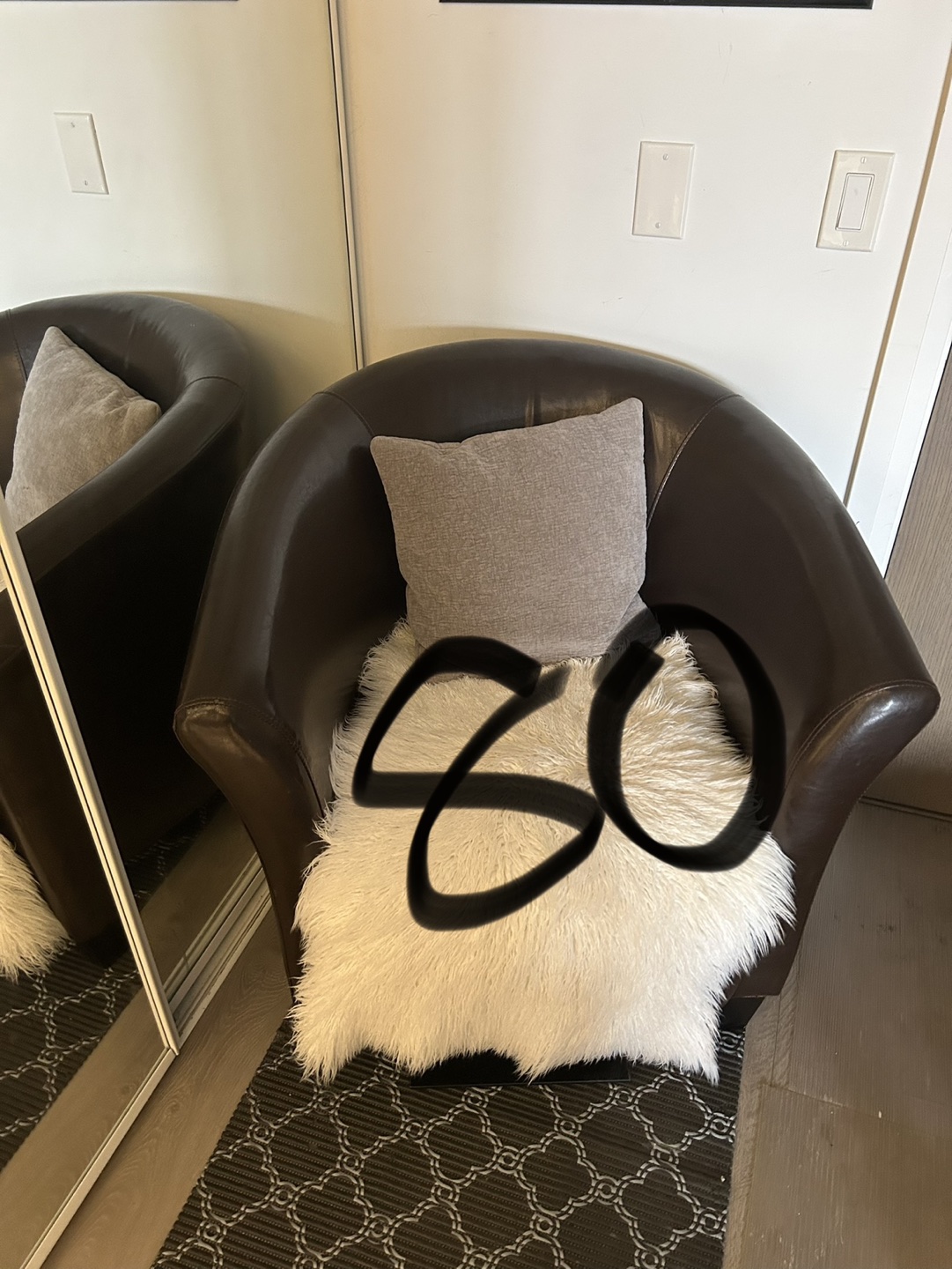 Leather chair
