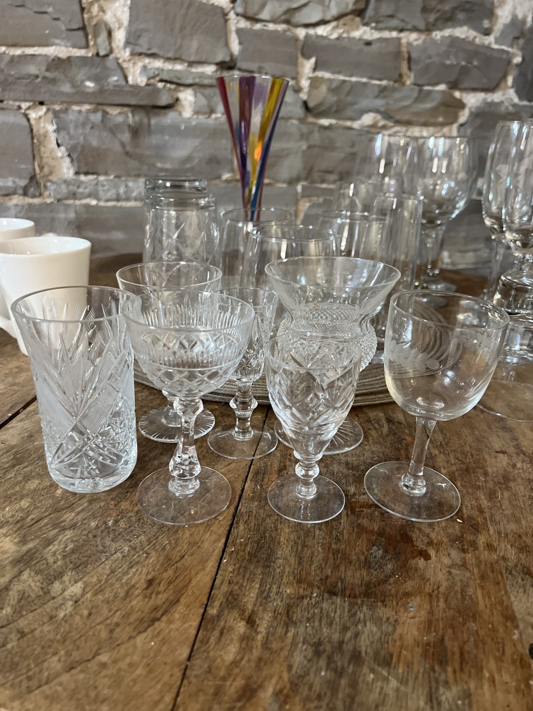 Various glassware for sale but more save more thumbnail