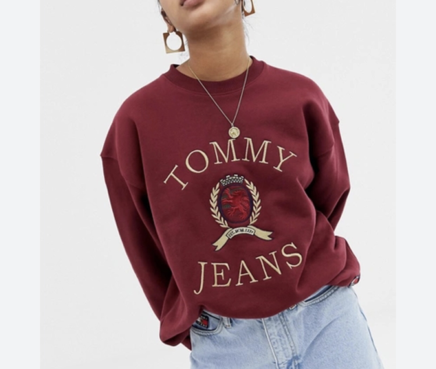 Vintage Tommy Jeans sweatshirt, size small, authentic, unisex - photo 4