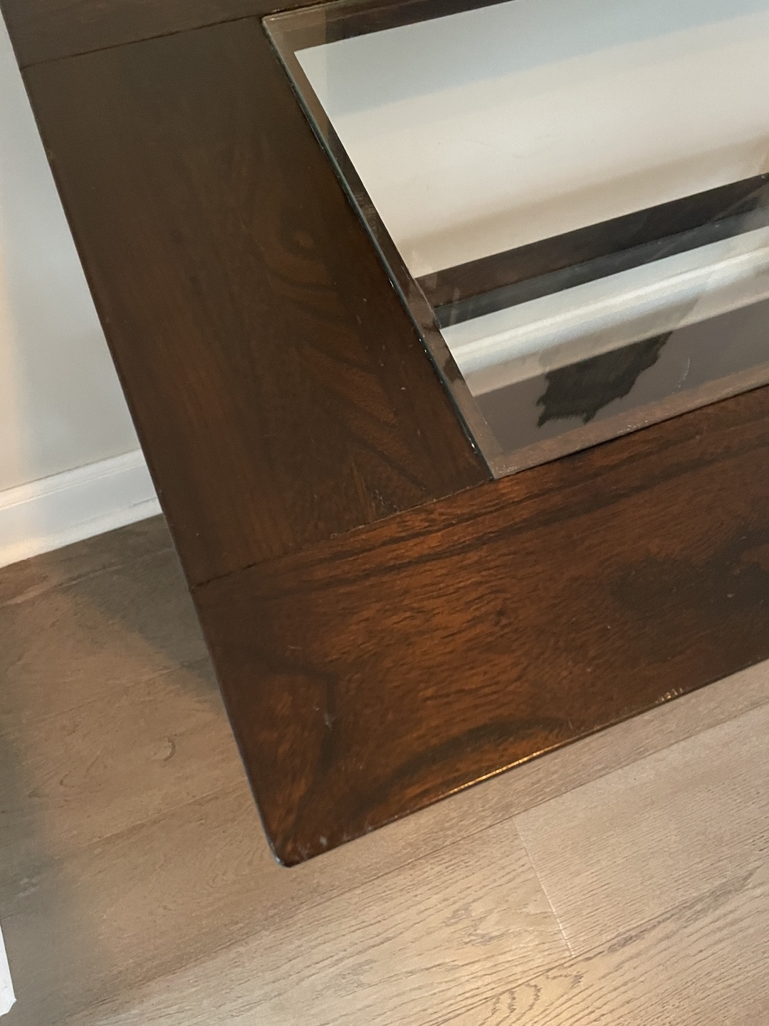 Wood Sofa table - photo 3