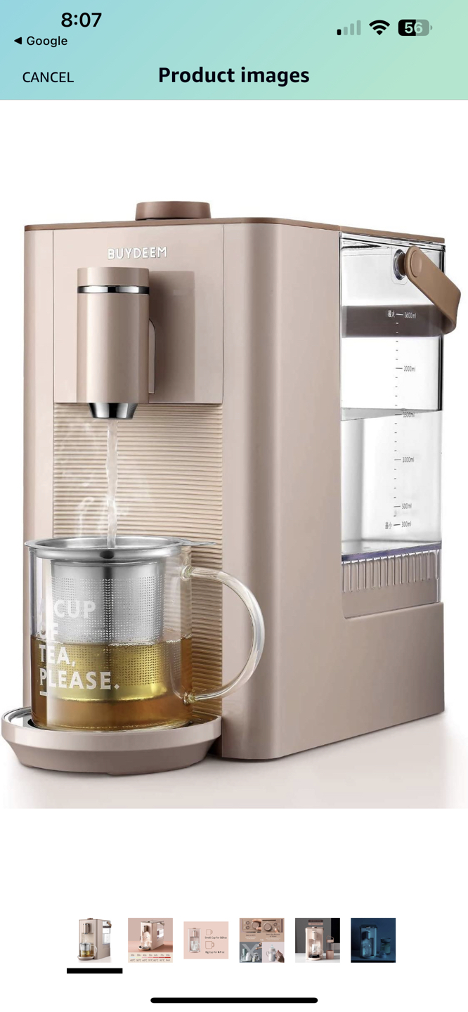 BUYDEEM S7133 Hot Water Boiler and Warmer, thumbnail