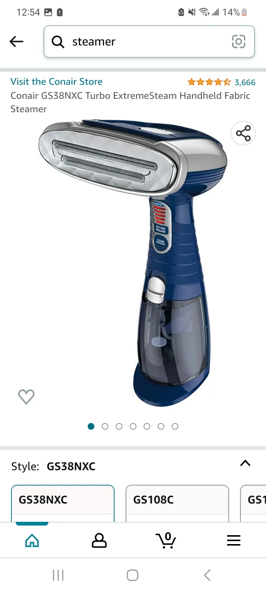 Brand new clothes steamer thumbnail