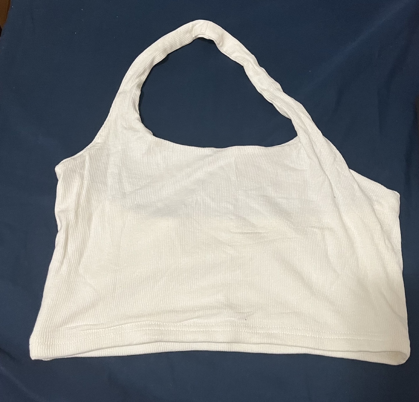 White crop top