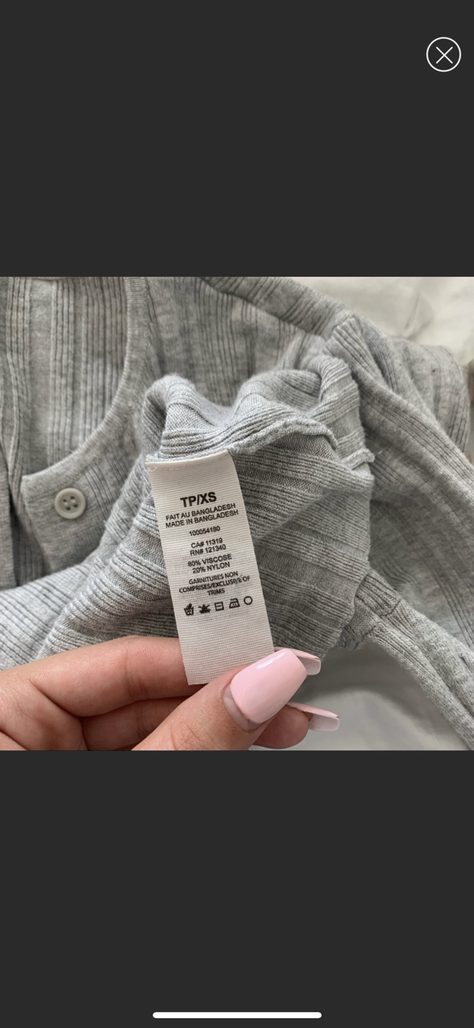 Grey Garage cropped cardigan - photo 5