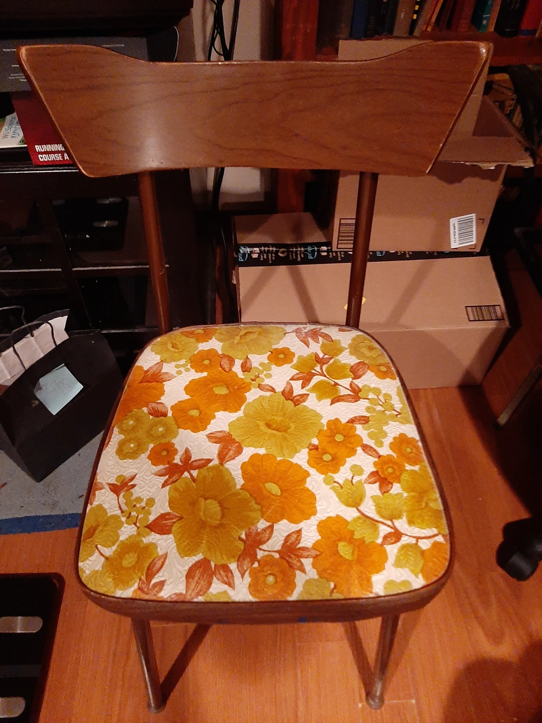 Retro chair, firm  comfortable seat cushion thumbnail