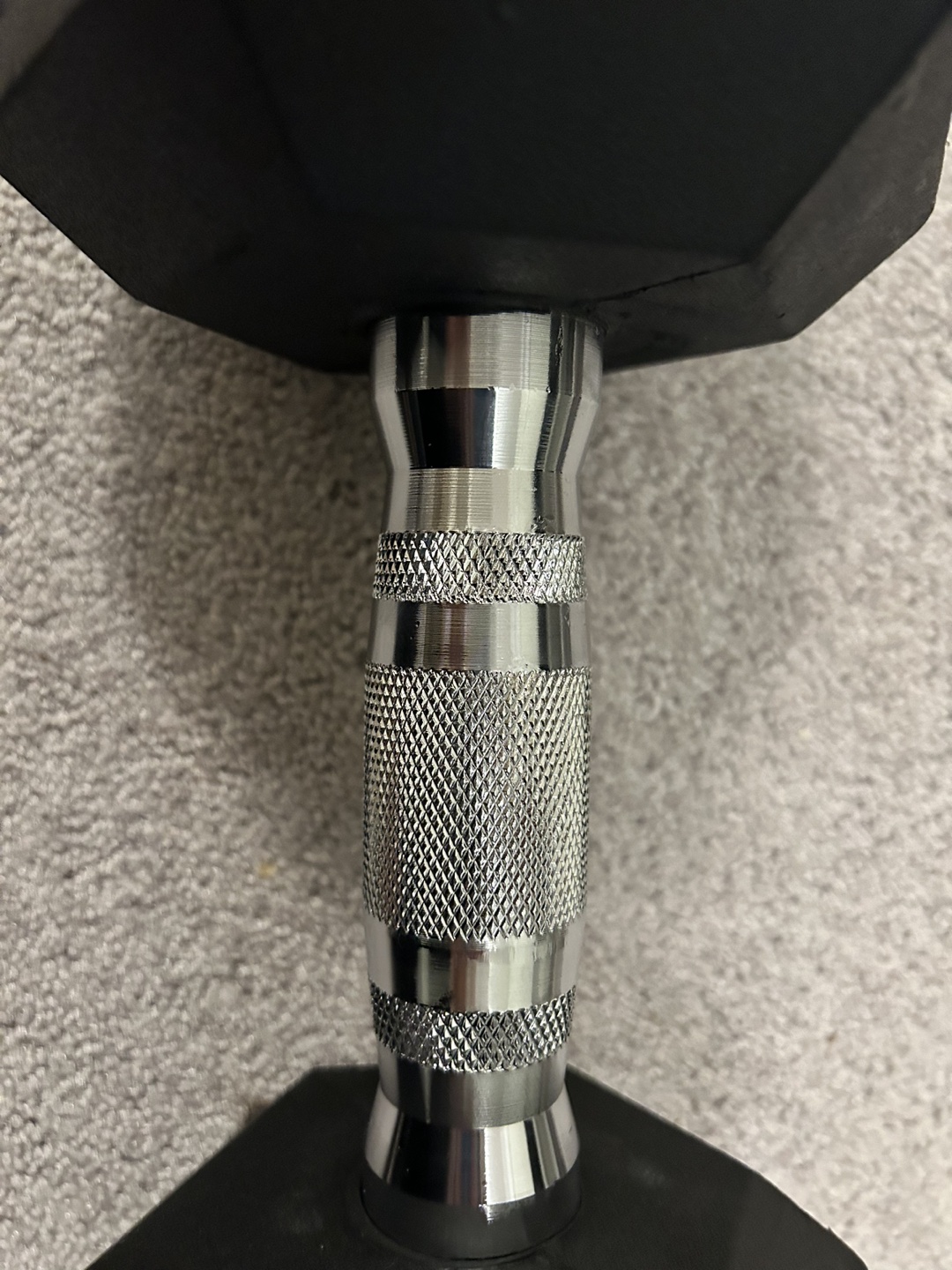 single 25lb rubber hex dumbbell - photo 5