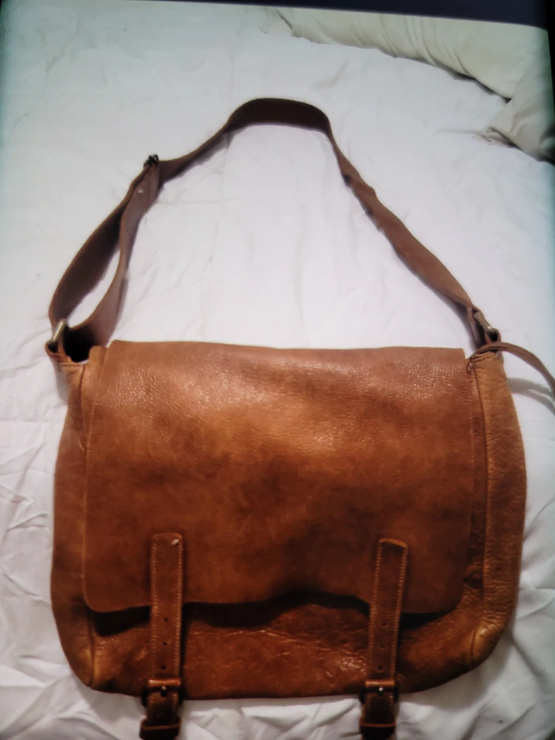 Vintage Roots Messenger Bag