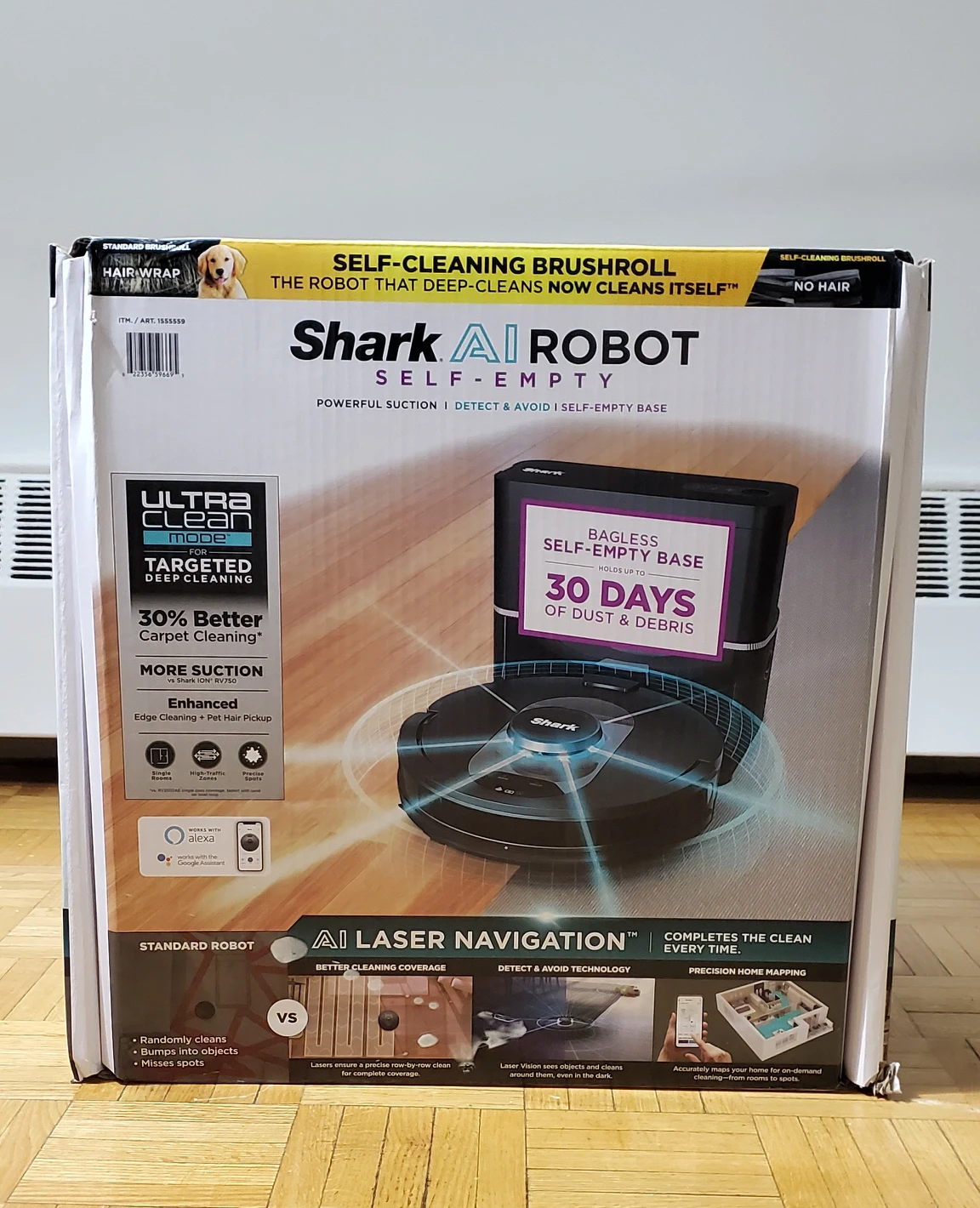 🏀 Shark AI Ultra Robot  Vacuum with Self-Empty Base thumbnail