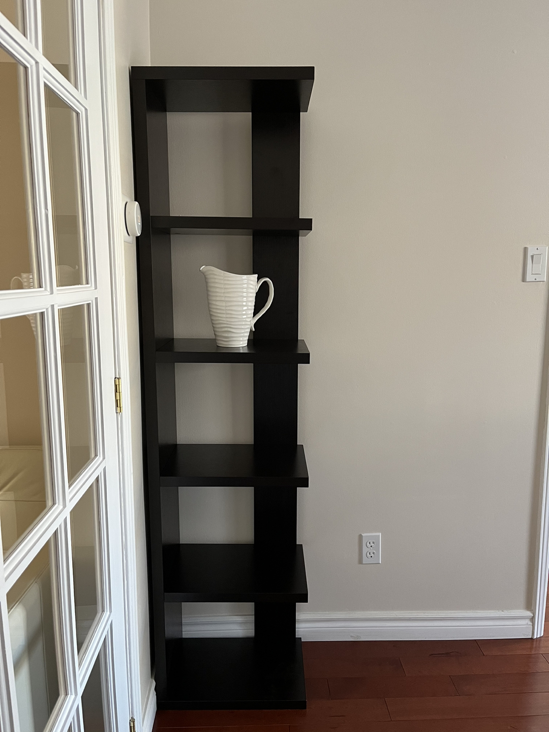 Reversible Bookcase, black, 5 shelves - photo 2