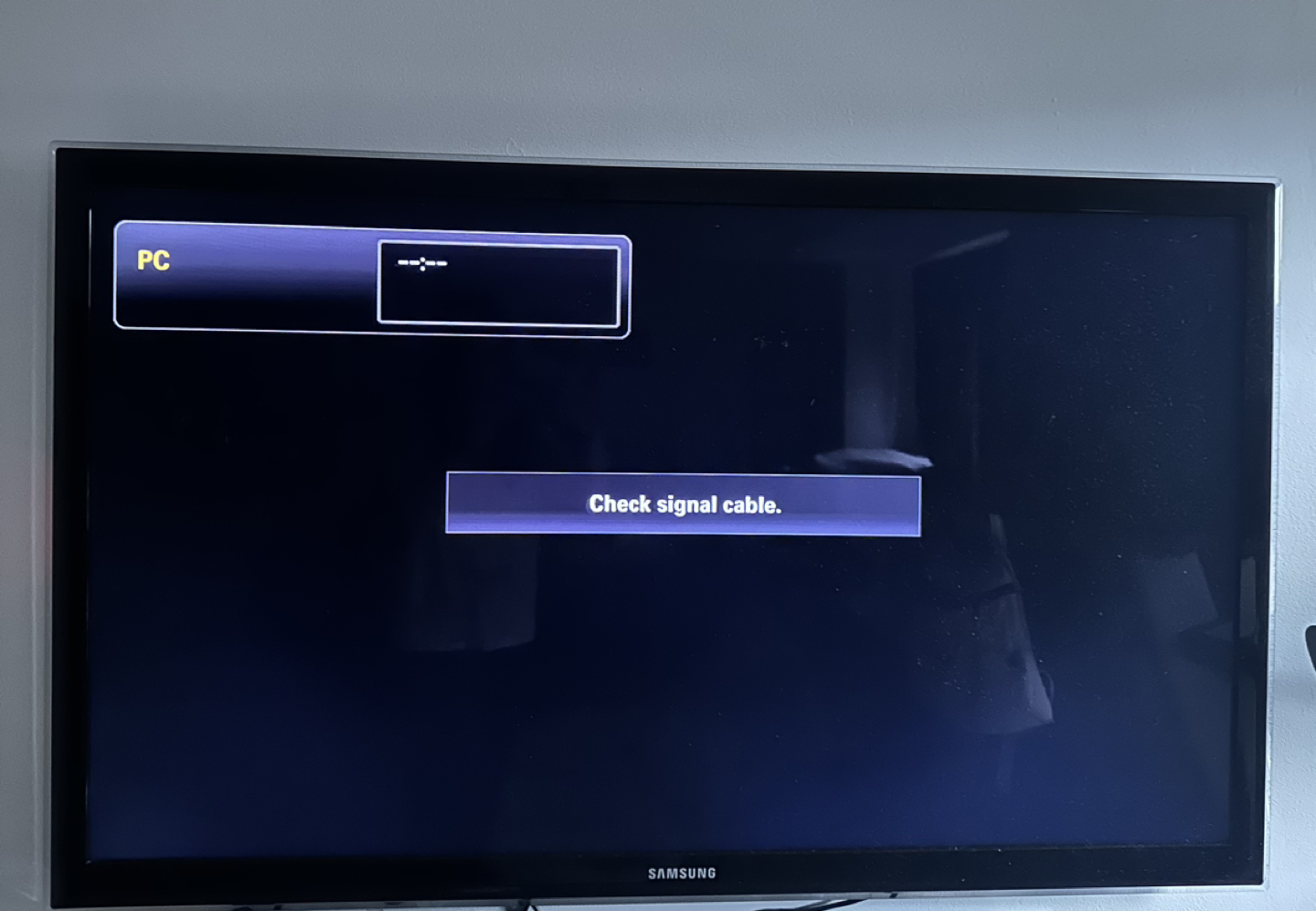 Samsung TV 55in