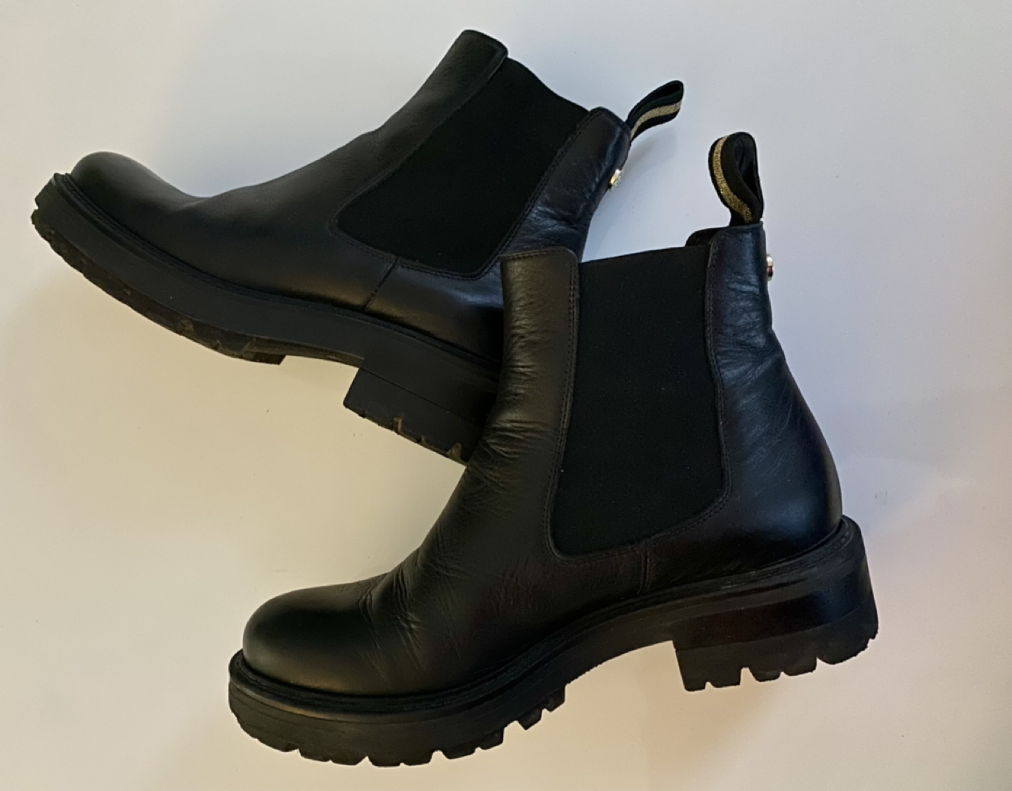Browns leather booties thumbnail