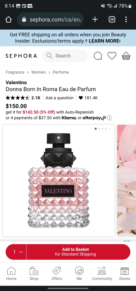 Valentino Donna Born in Roma Full Perfume - photo 2