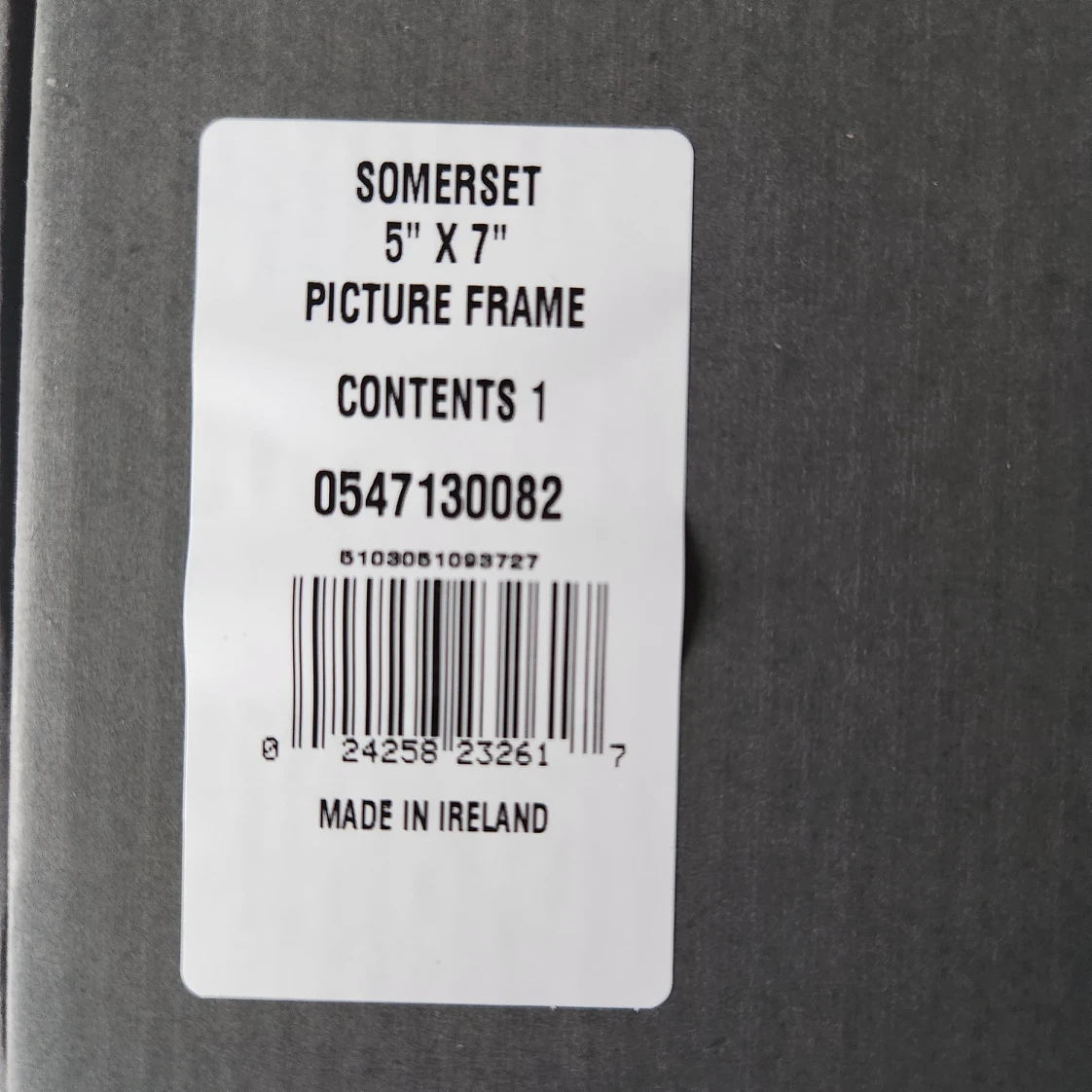 STUNNING WATERFORD CRYSTAL FRAME SOMERSET 5"X7" NEW image indicator(9)