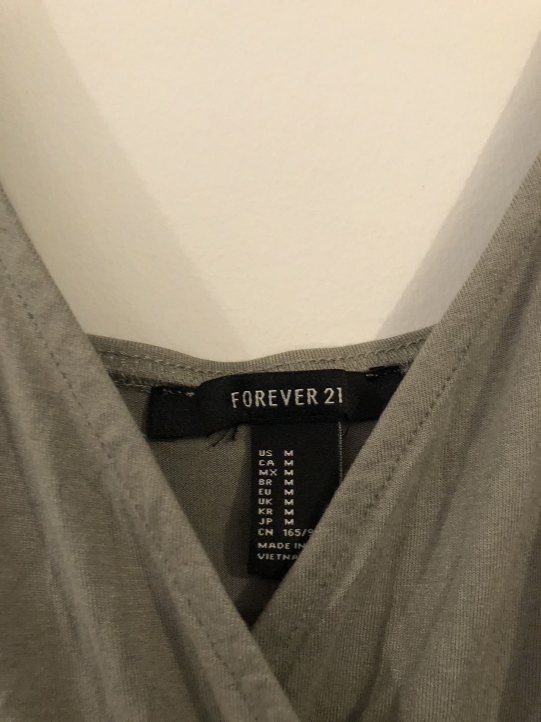 sage green midi “wrap” dress M - photo 3