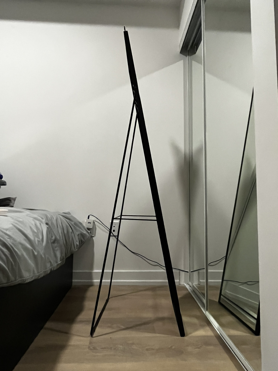 Ikea mirror u can hang stuff on the back of it - photo 4