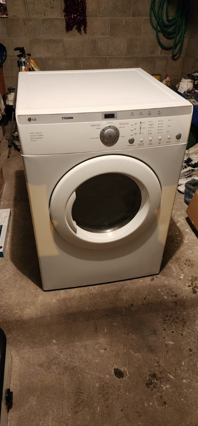 LG dryer
