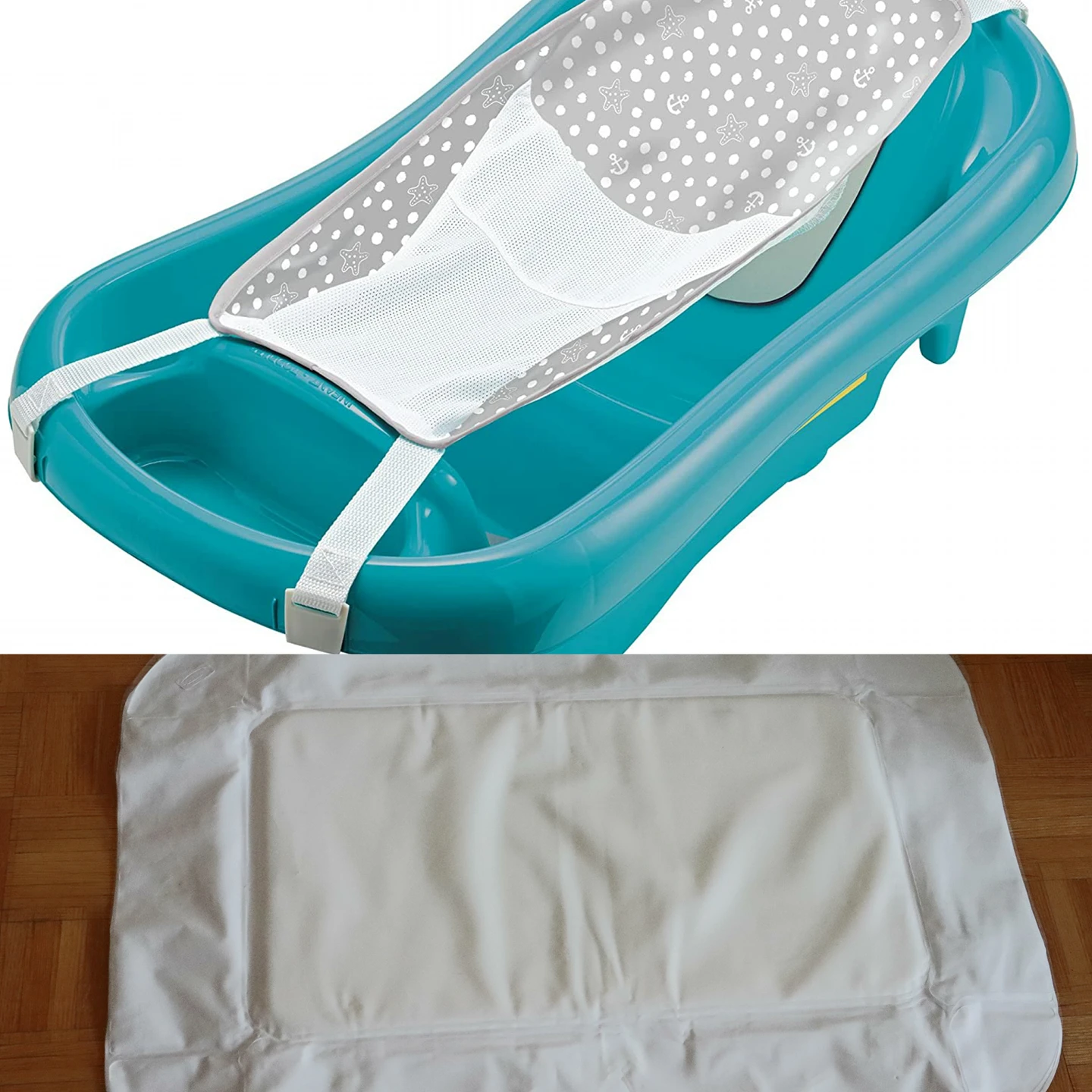 Baby BATHTUB and Changing pad