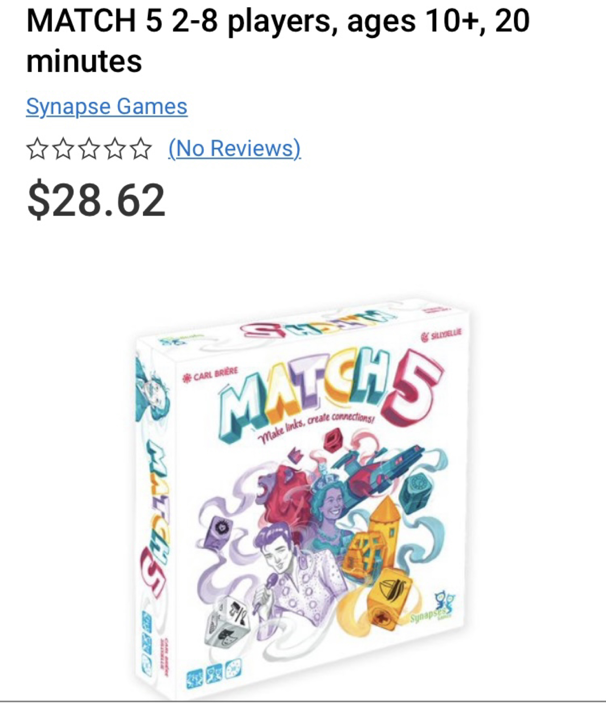 🏀 like new Match 5 boardgame image indicator(3)