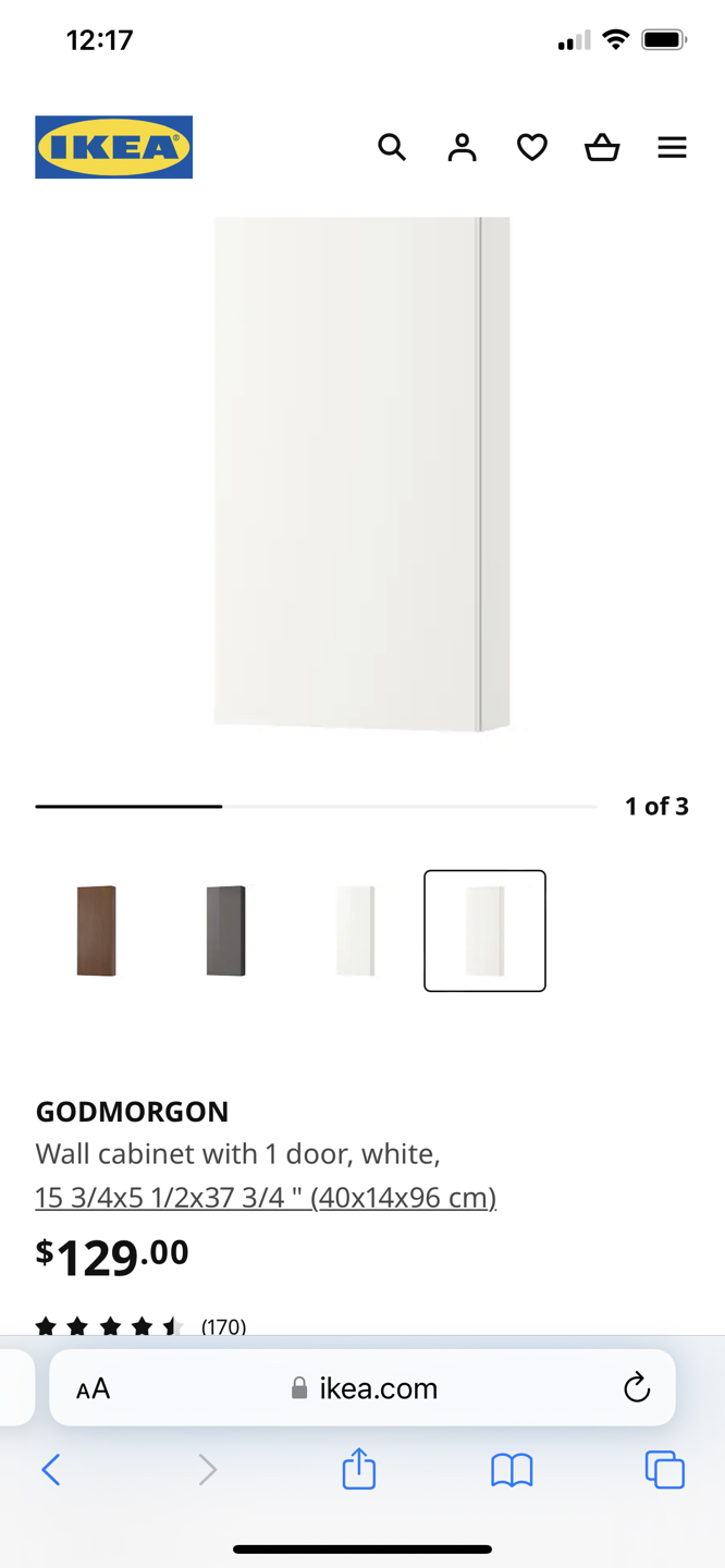 IKEA bathroom vanity or wall cabinet - photo 3