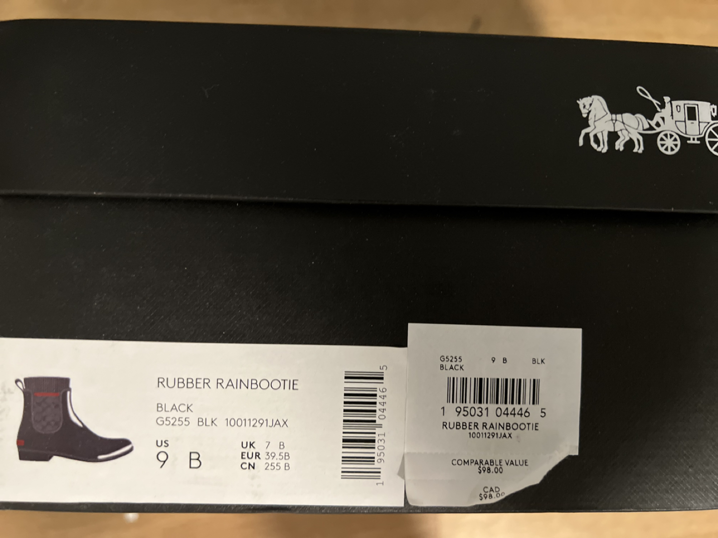 Coach Rain-boots (Size 9, Women)